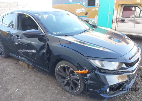 2021 Honda Civic Sport from USA, damaged, VIN 2HGFC2F83MH530850